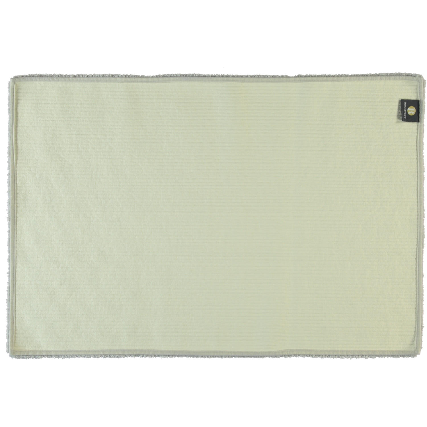 BADTEPPICHE SQUARE PERLGRAU - 11 - Grau, Textil (60/90cm) - Rhomtuft