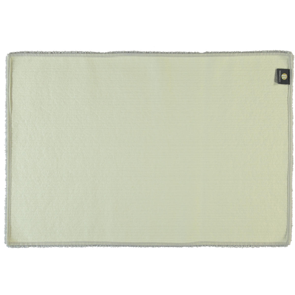 BADTEPPICHE SQUARE PERLGRAU - 11 - Grau, Textil (60/90cm) - Rhomtuft