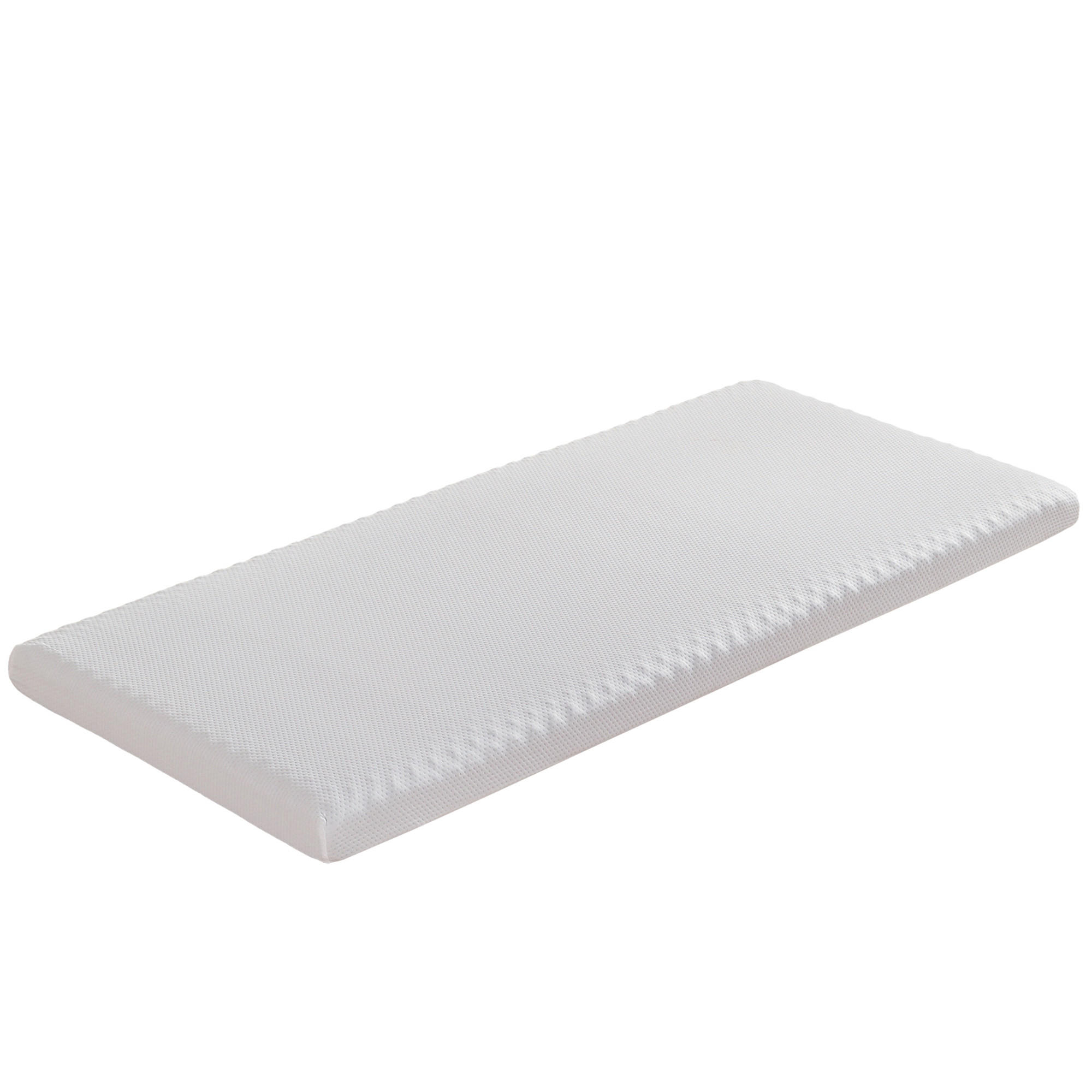 KOMFORTSCHAUMMATRATZE 90/200 cm Grau Härte H3 mit Bezug und 23D Schwamm - Grau, Textil (90/200cm) - Oxeza