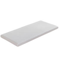 KOMFORTSCHAUMMATRATZE 90/200 cm Grau Härte H3 mit Bezug und 23D Schwamm - Grau, Textil (90/200cm) - Oxeza