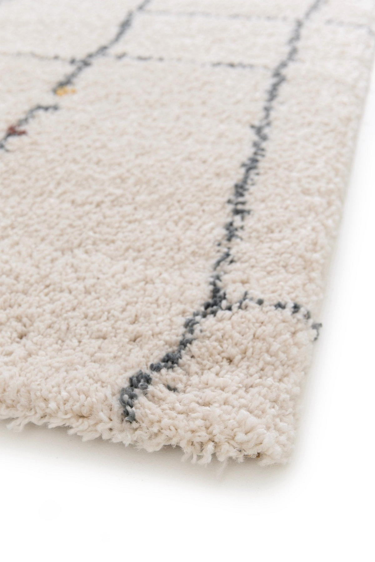 TEPPICH Shaggy dick weich pflegeleicht beige - Beige, Textil (120/170cm) - AFK Living