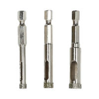 DIAMNTBOHRER SET Classic VB Durchmesser: 6,8,10 mm Nass/Trocken - Multicolor, Metall (10/10/2cm) - Norton Clipper