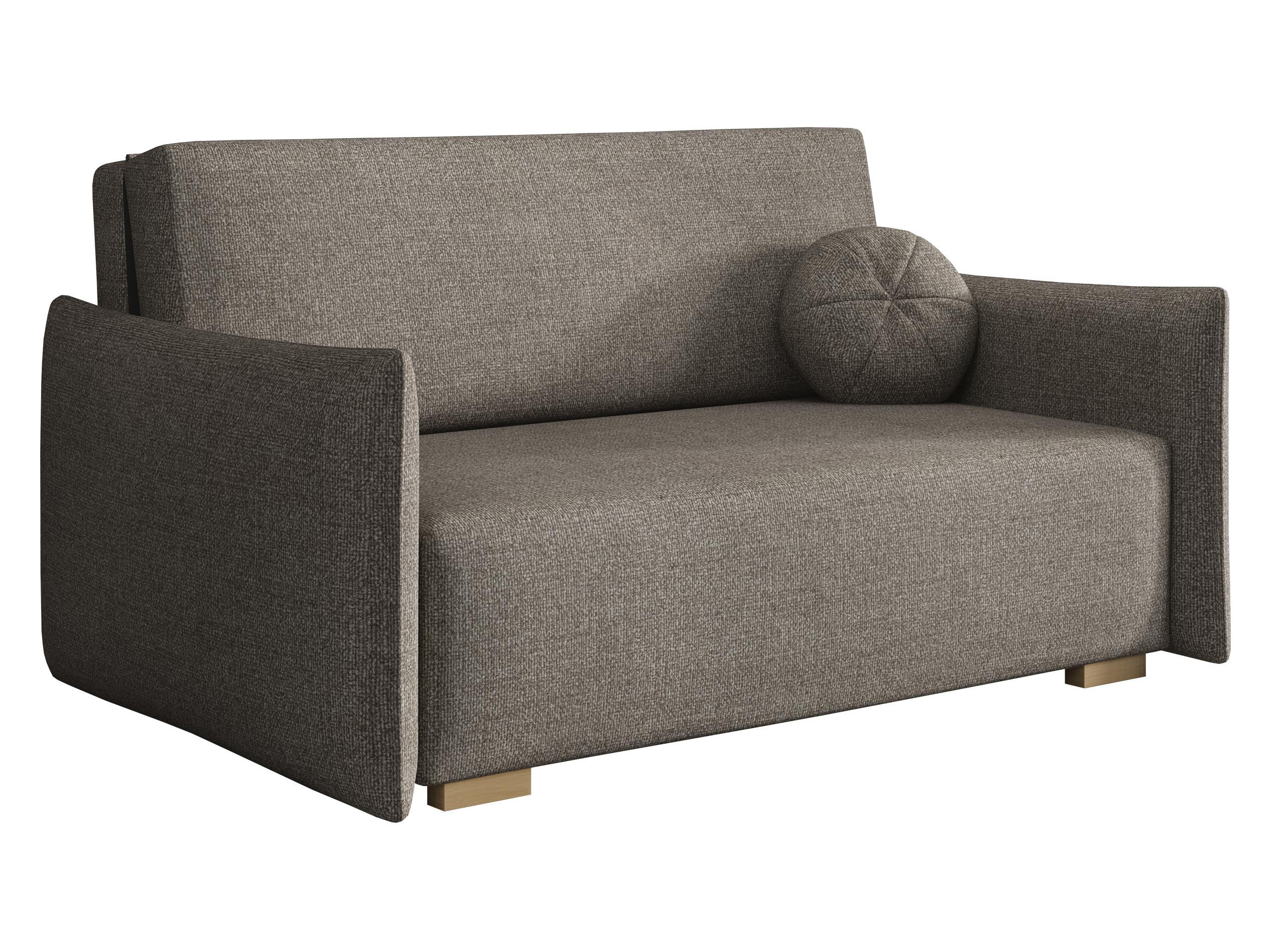 SCHLAFSOFA Viva Glov III - Hellbraun/Naturfarben, Holz/Textil (157/85/98cm) - MIRJAN24
