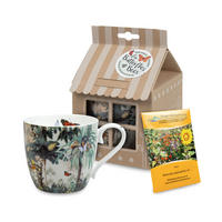 KAFFEEBECHER Jungle heritage - Binny Talib - Naturfarben, Keramik (0.43L) - Könitz