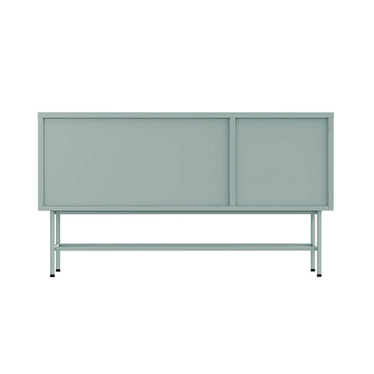 SIDEBOARD, Salbeigrün - Grün, Metall (40/66/120cm) - Oviala