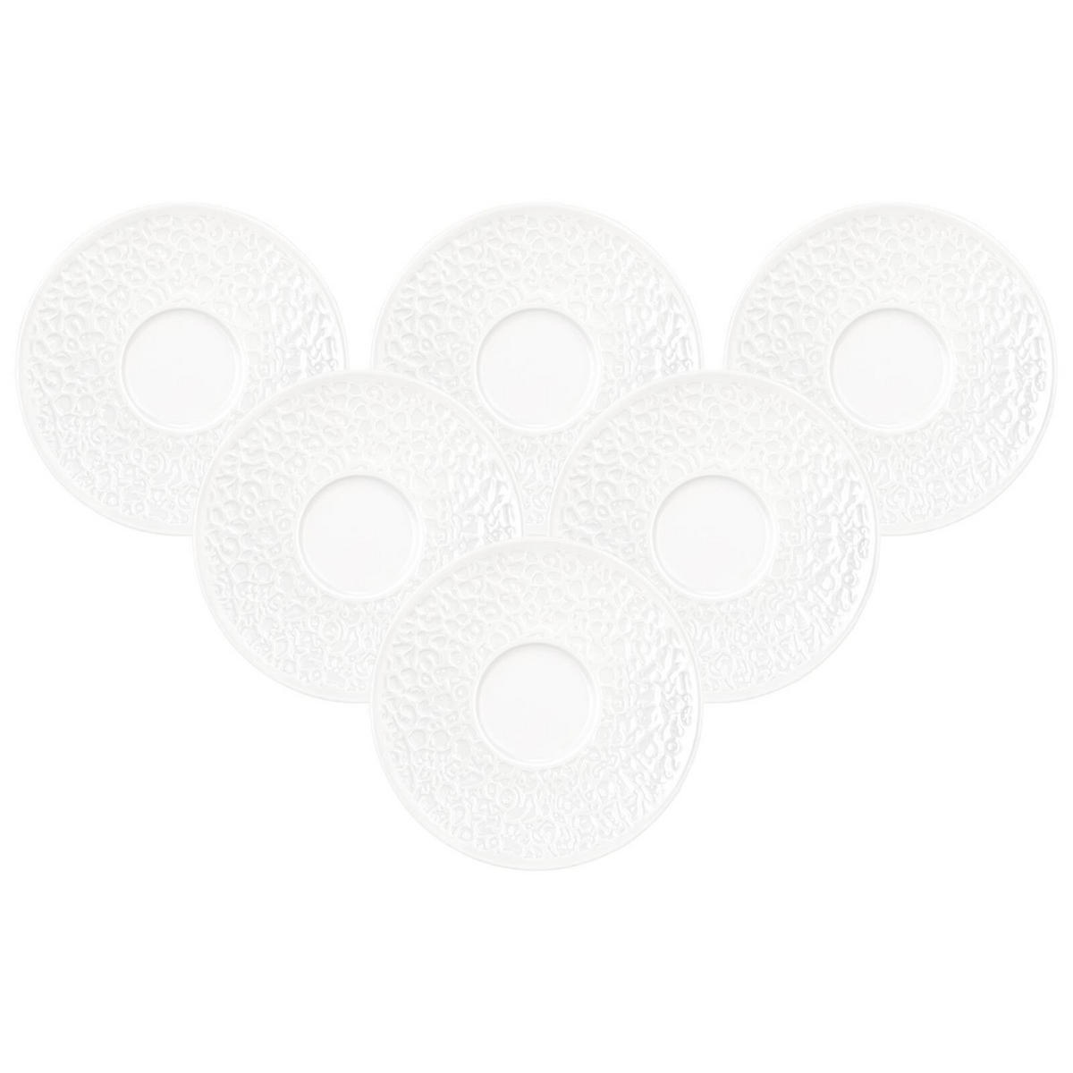 KOMBIUNTERTASSEN Nori Home weiß ø 16,6 cm 6er Set - Weiß, Keramik (16.6cm) - Seltmann Weiden