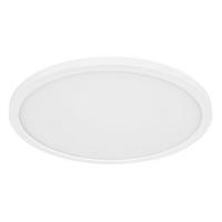 LED DECKENLEUCHTE Kunststoff Weiß Opal - Weiß, Kunststoff (42/42/2.5cm) - Globo Lighting