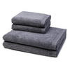FROTTIERSET Superwuschel 4-teilig - Grau, Textil (50/100cm) - MÖVE
