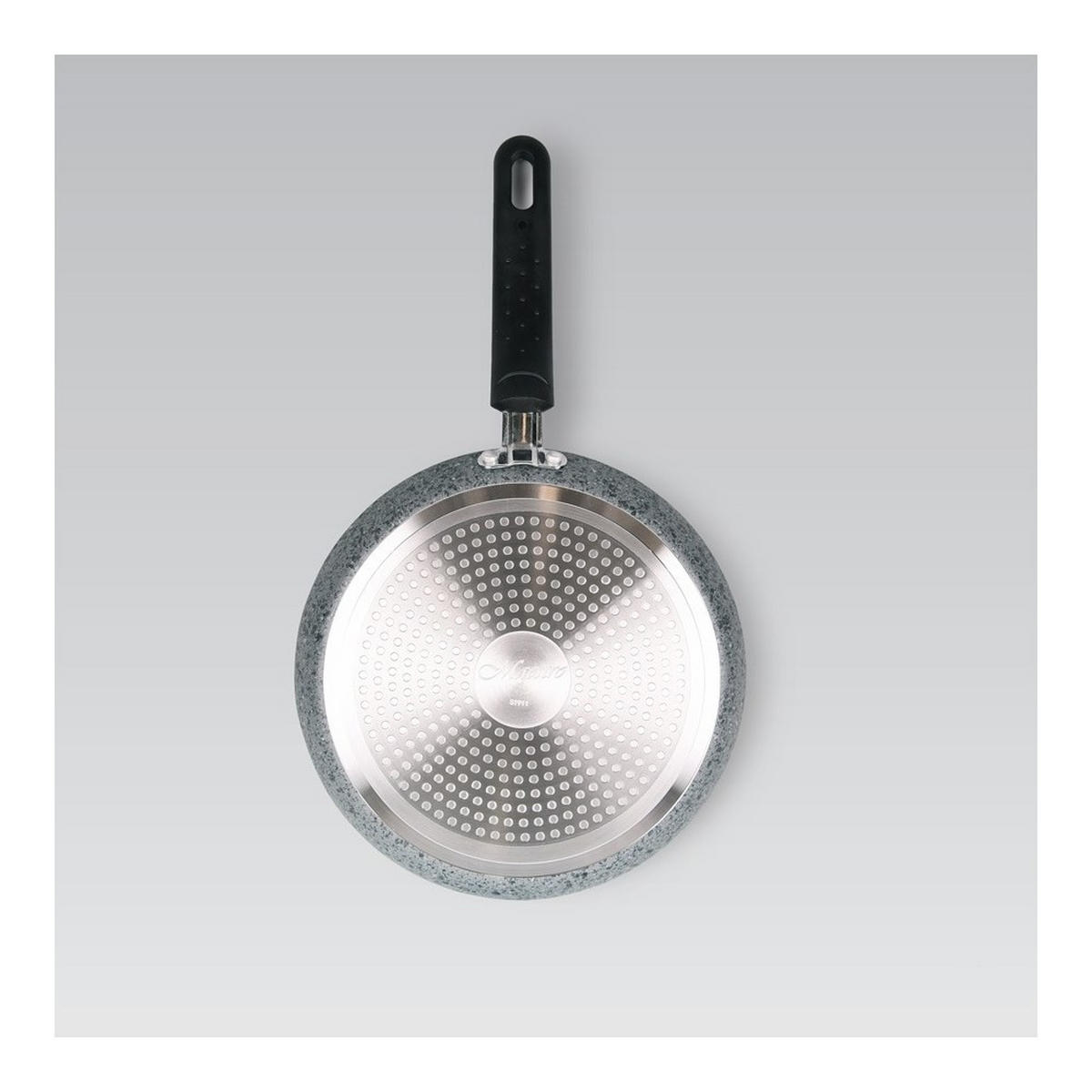 CRÊPEPFANNE Grau 37/20/1.5 cm MR122120 - Grau, Metall (20cm) - Maestro 