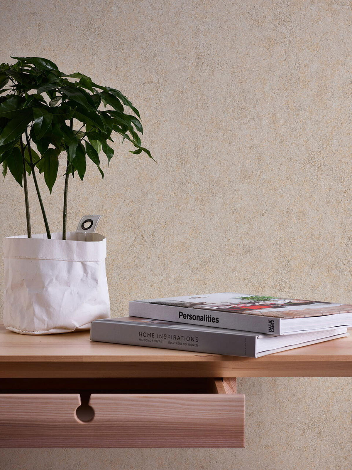VLIESTAPETE Beige 53/1005 cm - Beige, Textil (53/1cm) - KUNSTLOFT