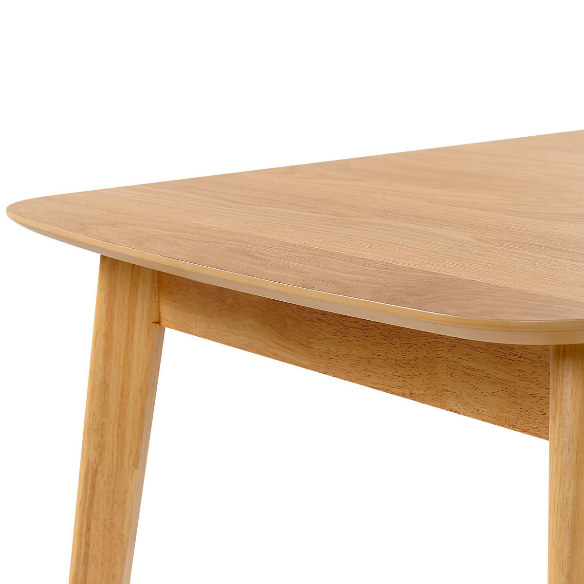JÍDELNÍ STŮL 150-190/90/75 cm Světle hnědý Obdélníkový Madox - světle hnědá, kompozitní dřevo (150/90/75cm) - Beliani