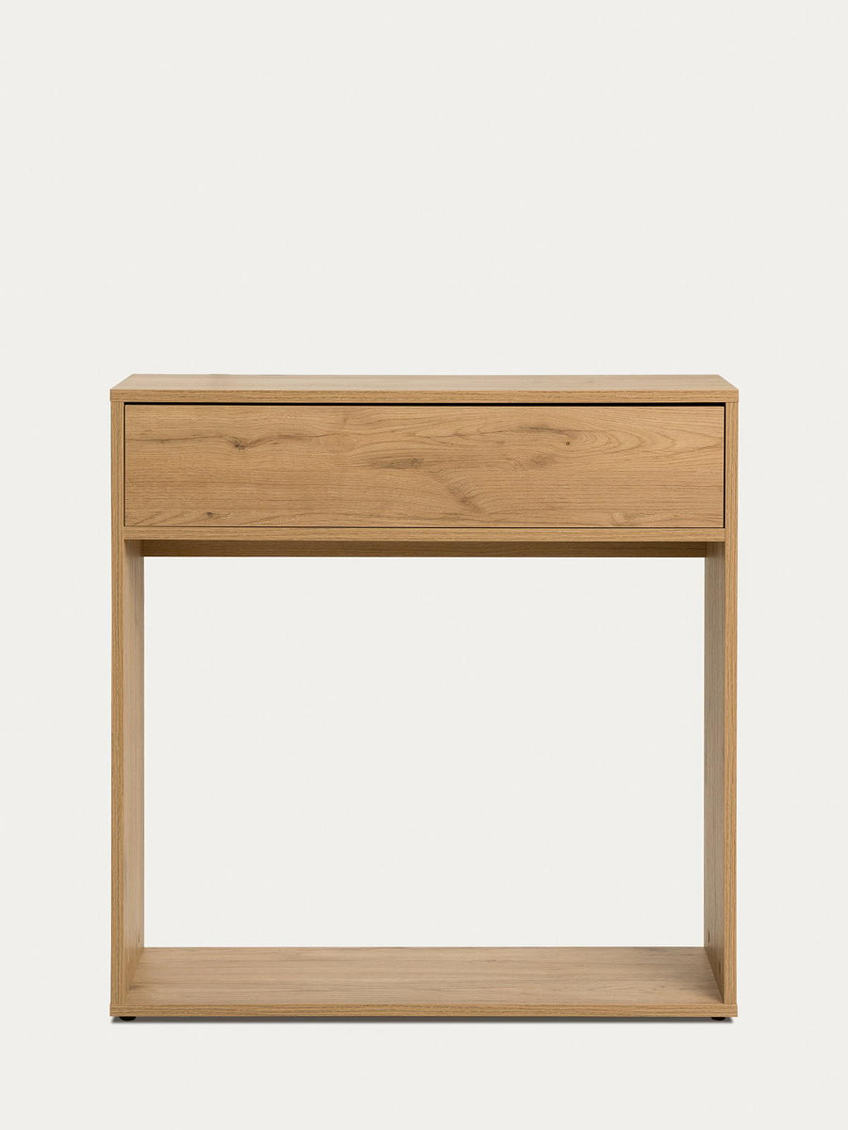 KONSOLE Hegas Natur 80 cm x 81 cm - Braun, Holzwerkstoff (80/81/25cm) - Kenay Home