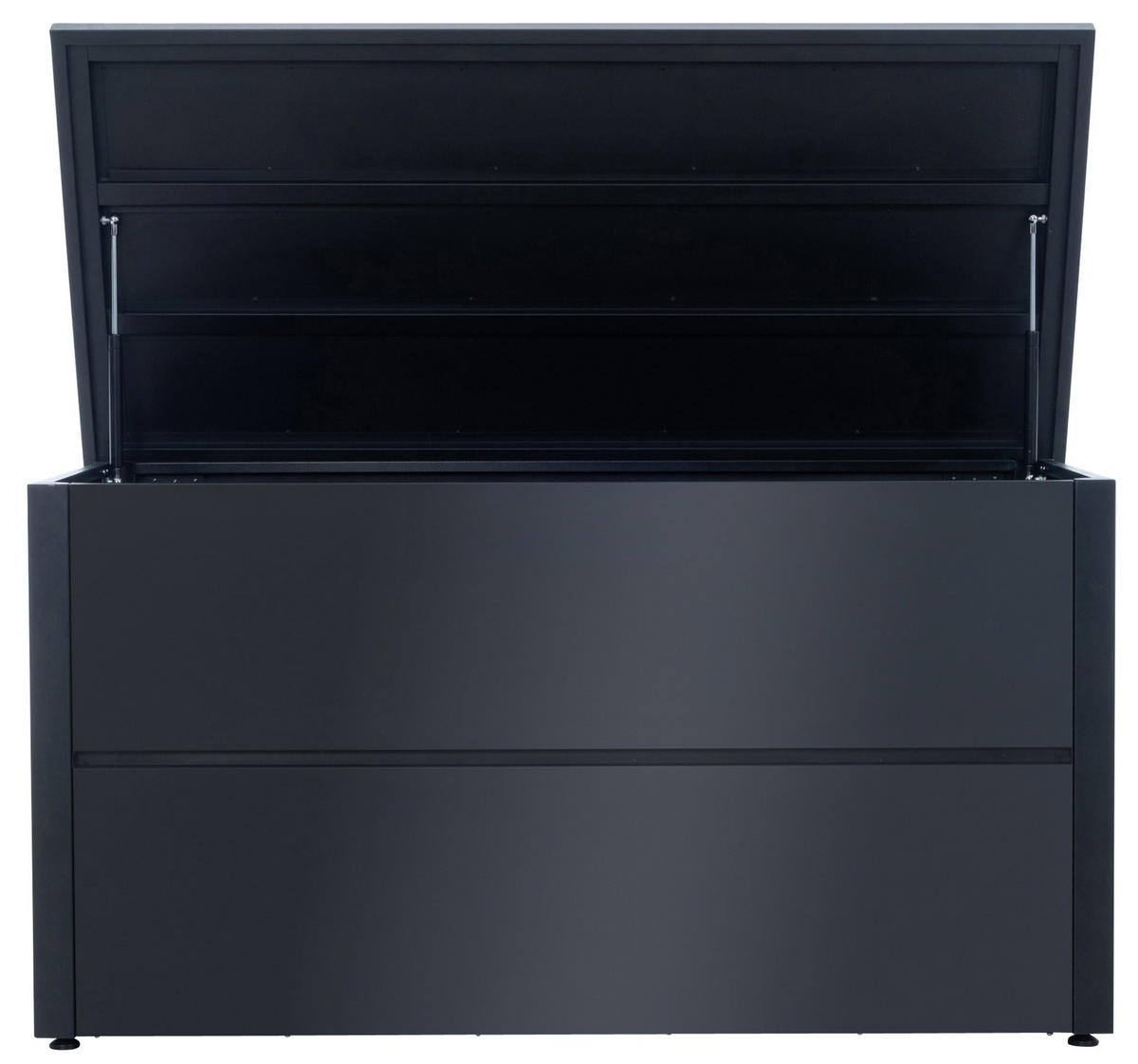 AUFLAGENBOX Adlan L - Schwarz, Kunststoff (165/85/69cm) - TPFGarden