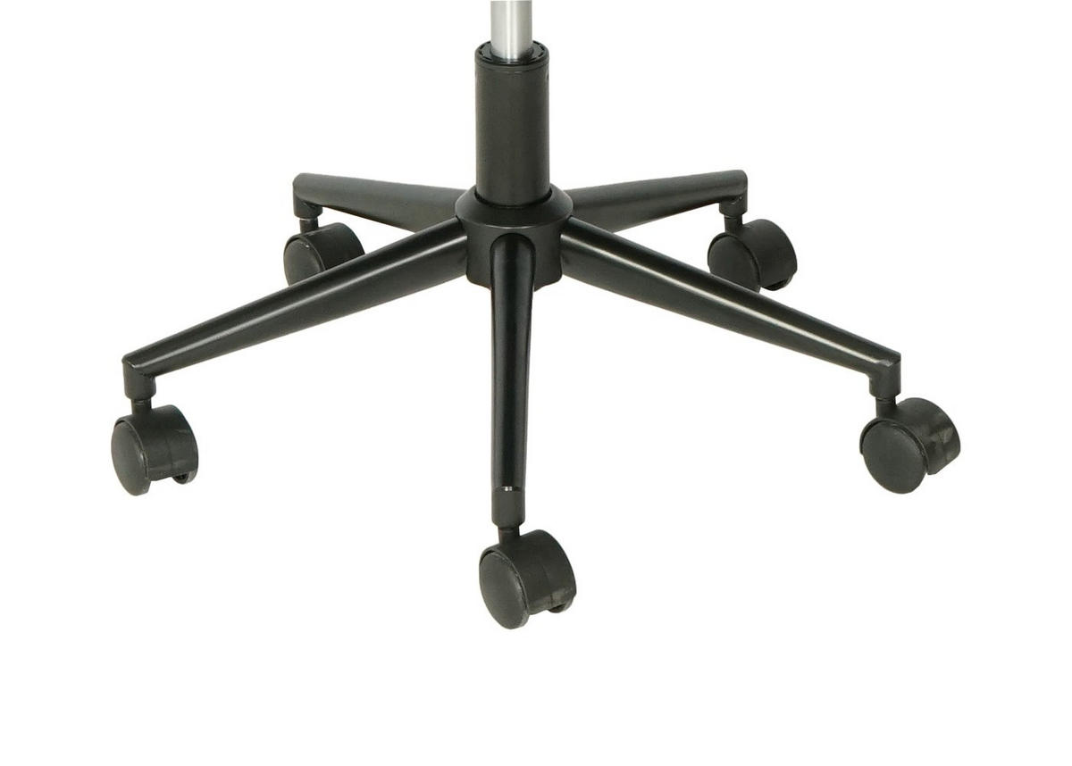 DREHSTUHL HxBxT 87x58x58cm Sitzhöhe 46cm Stoff/Textil mit Armlehne Anthrazit - Anthrazit, Textil (58/87/58cm) - PROREGAL