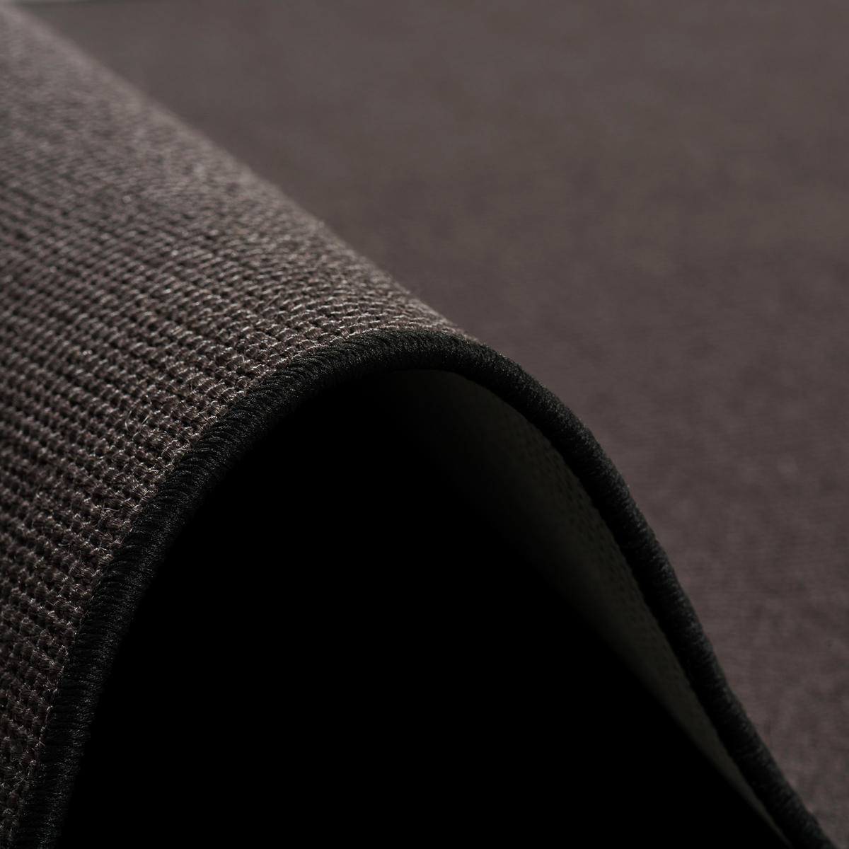 SISAL NATUR TEPPICH KLASSISCH - Schwarz, Textil (100/400cm) - Snapstyle