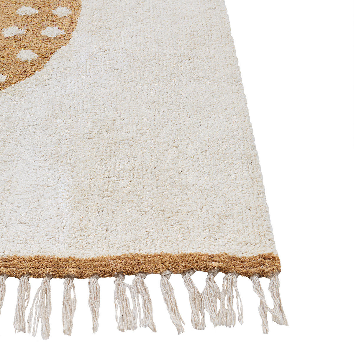 KINDERTEPPICH Khidari 200/140 cm - Multicolor/Weiß, Textil (140/200cm) - Beliani