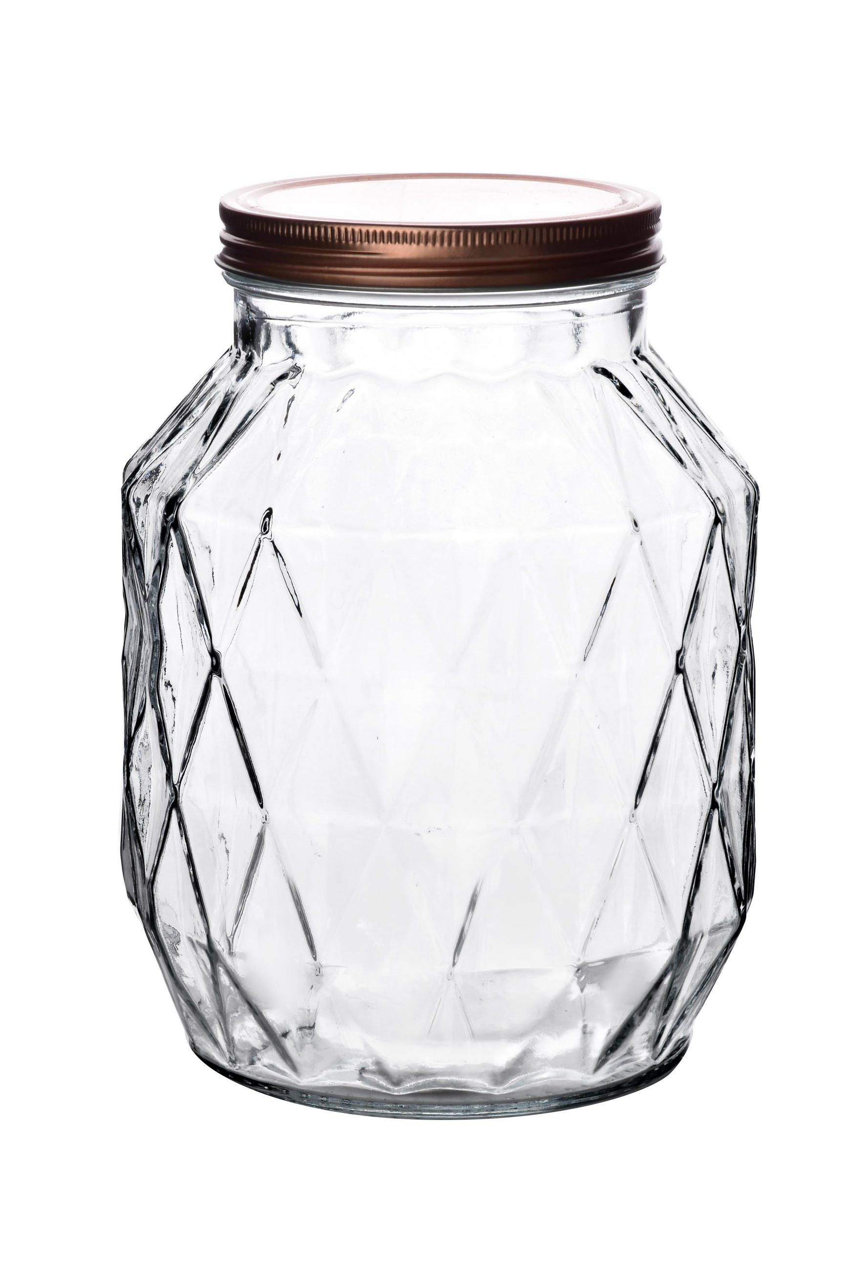 VORRATSGLÄSER Basic Kitchen Transparent 10.5/16/22 cm Glas - Transparent, Glas (16/22/10.5cm) - Mondex