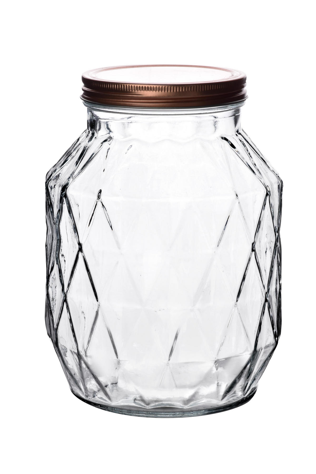 VORRATSGLÄSER Basic Kitchen Transparent 10.5/16/22 cm Glas - Transparent, Glas (16/22/10.5cm) - Mondex