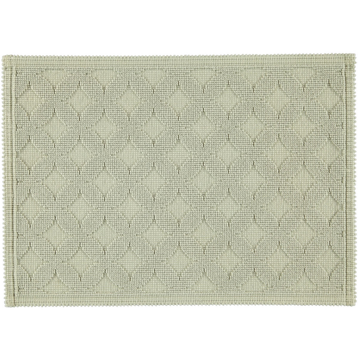 BADEMATTEN SEASIDE JADE - 90 - Jadegrün, Textil (50/70cm) - Rhomtuft