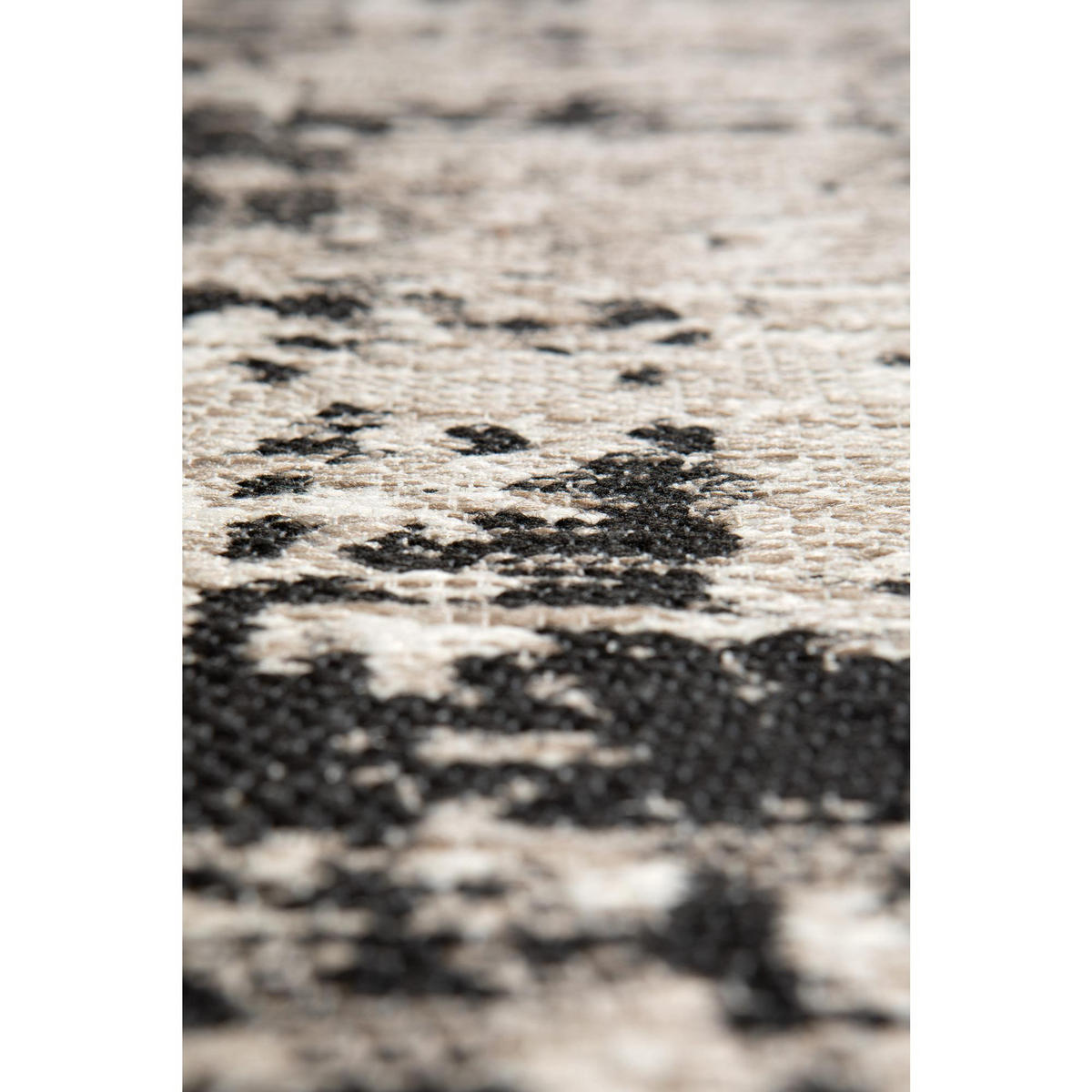 OUTDOOR-TEPPICH Catania 2 schwarz 160 x 230 cm - Schwarz, Textil (160/230cm) - Vivaraise