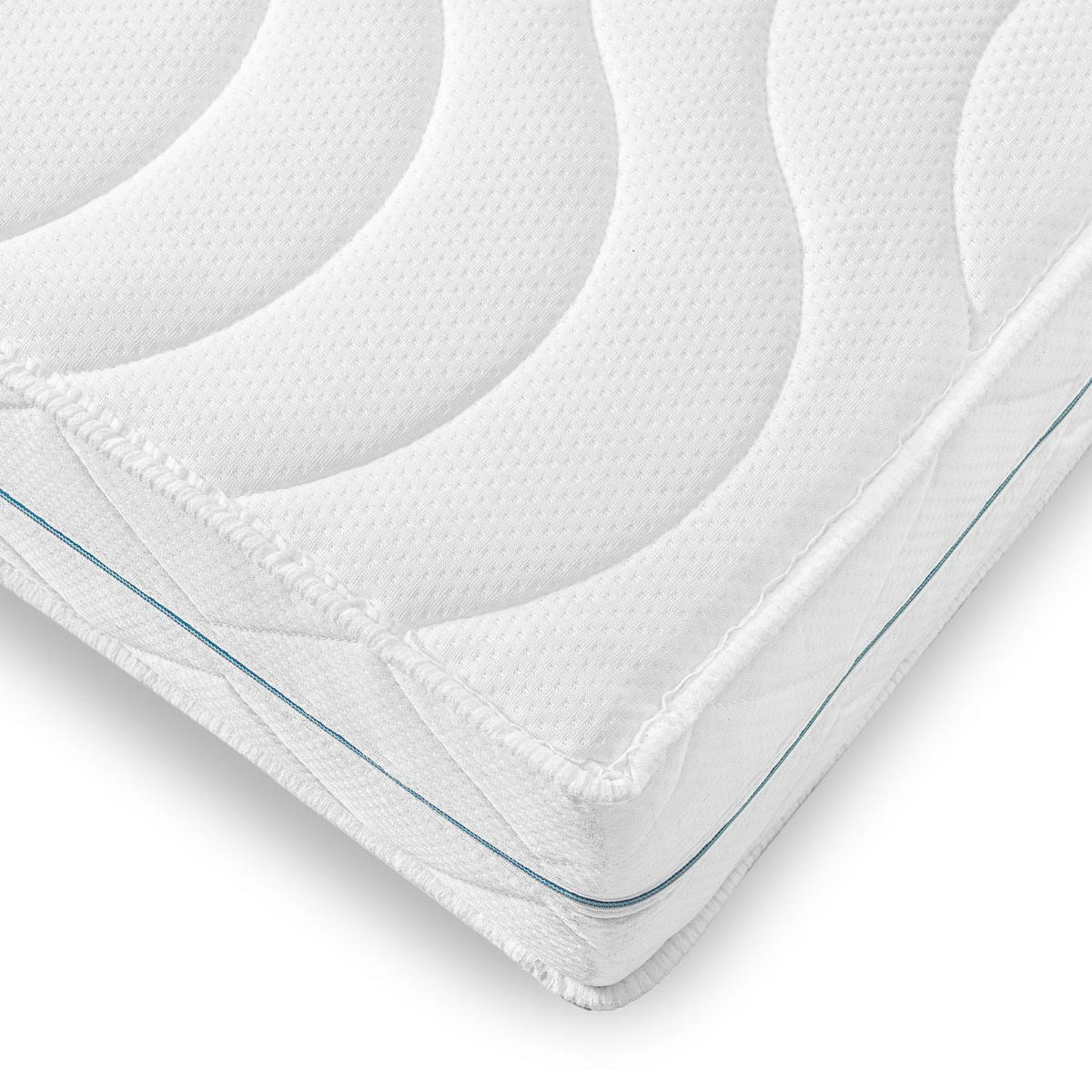 KALTSCHAUMMATRATZE Premium 100x200 cm - Weiß, Textil (100/200cm) - Supportho