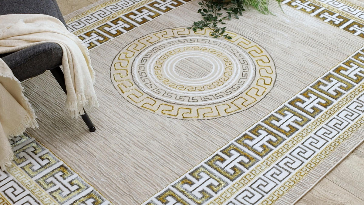 TEPPICH Bliss 180/270 cm - Creme, Textil (180/270cm) - rugsX