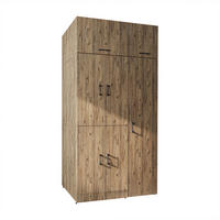 WASCHMASCHINENSCHRANK DORA-II 115cm Breit, 230cm Hoch - Eichefarben, Holzwerkstoff (115/230/73.8cm)