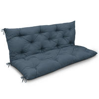 BANKAUFLAGE Flair BR 120x50cm Taubenblau - Blaugrau, Textil (50/120cm) - Beautissu 