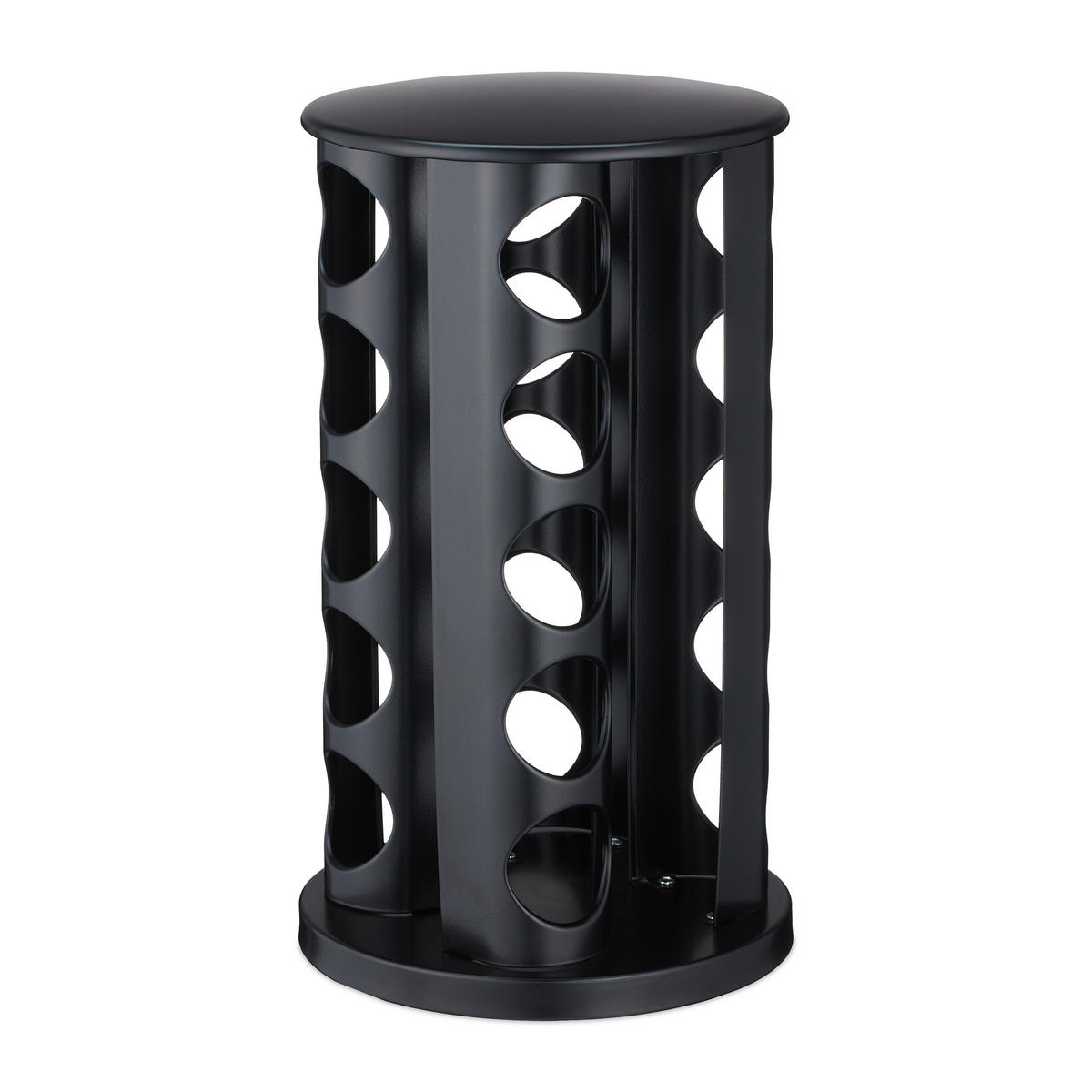 GEWÜRZKARUSSELL - Multicolor, Glas/Kunststoff (22/34.5/22cm) - Relaxdays