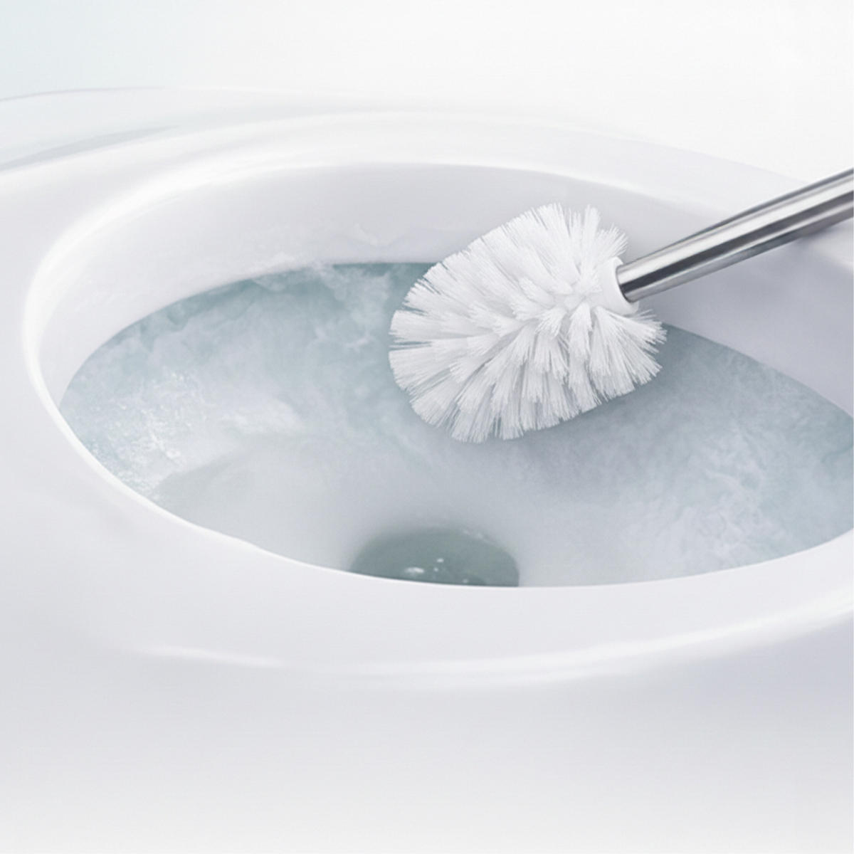 6-DIELNA WC sada - biela, kov/plast (8/35.5/8cm) - Relaxdays