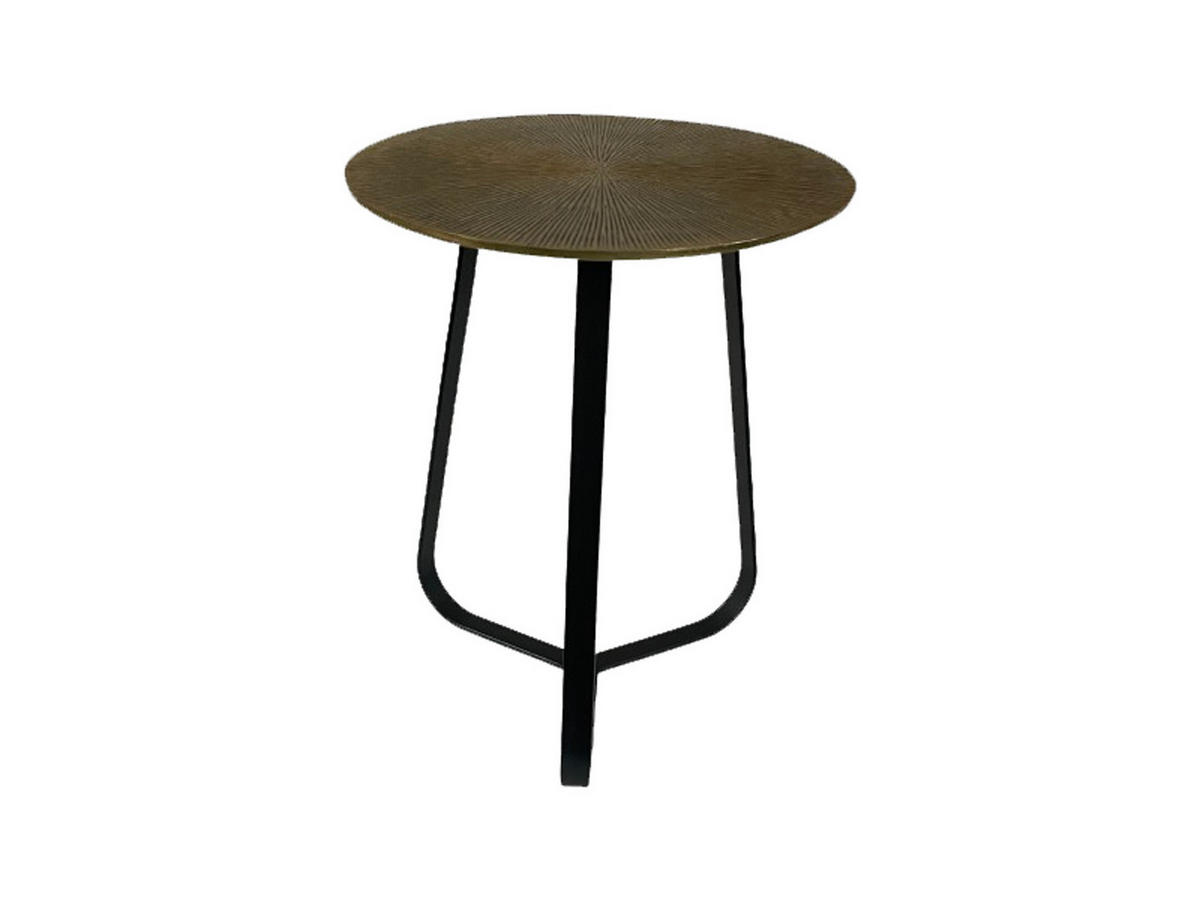 COUCHTISCH Anna Metall 40 cm / 40 cm Gold - Goldfarben, Metall (40/40/50cm)