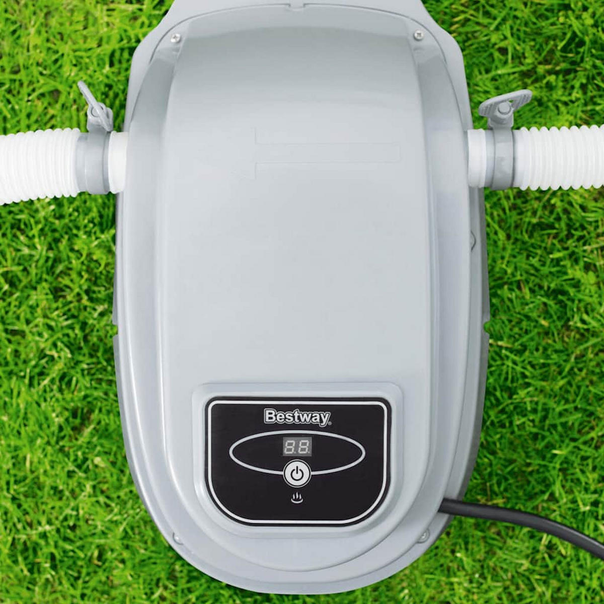 POOLHEIZUNG Bestway 58259 - Grau, Kunststoff (26.6/18.7/43.2cm) - Bestway