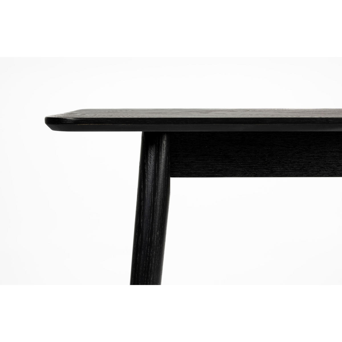 HOLZKONSOLE 120x40 cm - Fabio - color_black - Schwarz, Holz (120/40/75cm) - Drawer