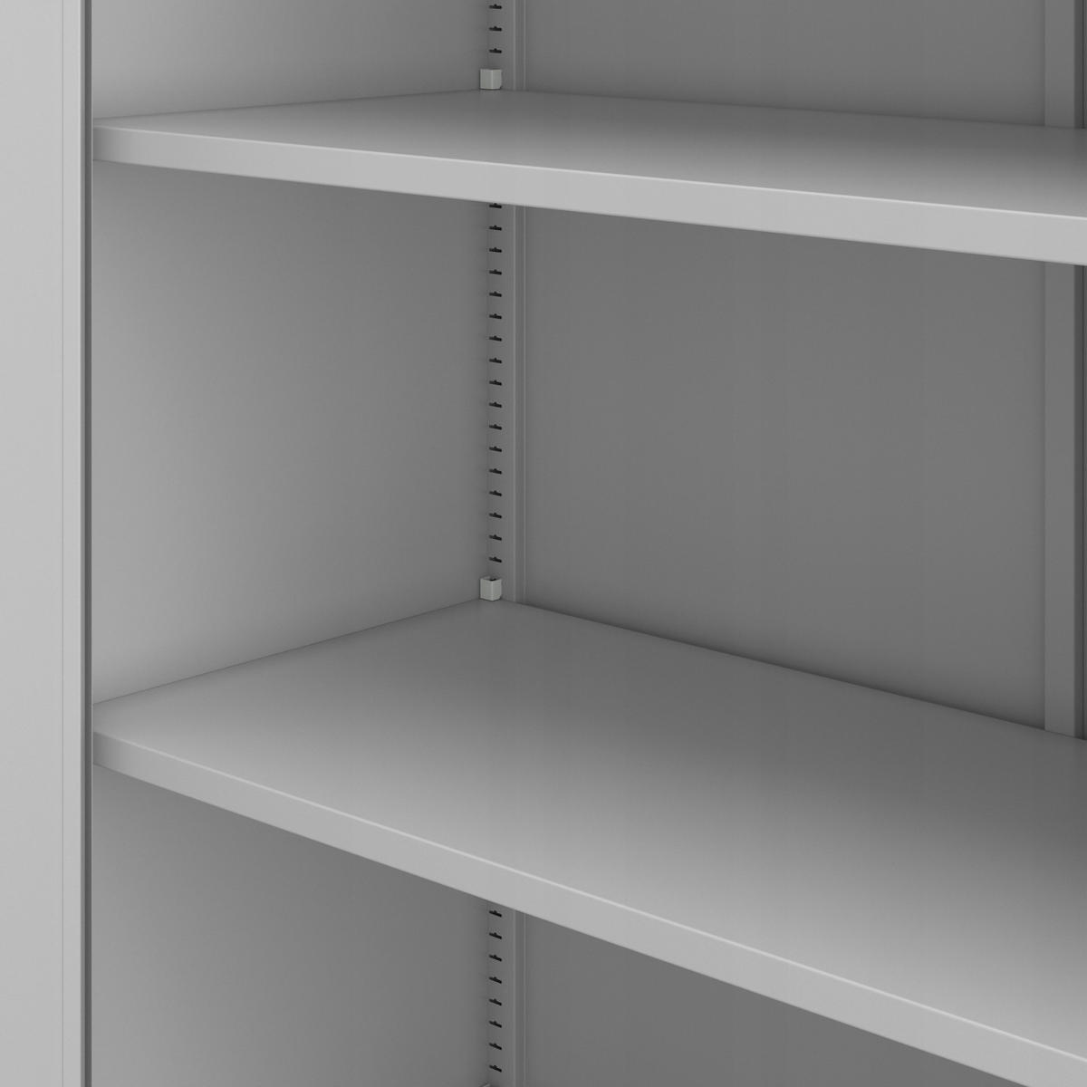 AKTENSCHRANK JAN 185x90x45 cm - Grau, Metall (90/185/40cm) - Jan Nowak