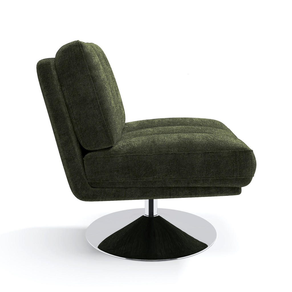 Thumbnail - Sia Home Sessel, Grün, Textil, 1-Sitzer, 60.5x80x74 cm, Wohnzimmer, Sessel, Polstersessel