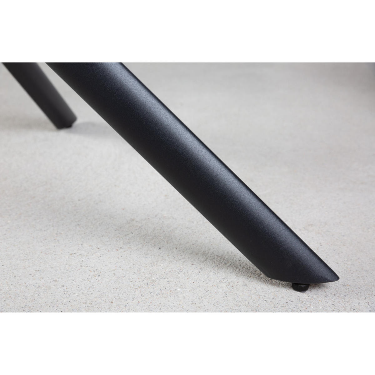 ARMLEHNSTUHL PAPILLON Strukturstoff Anthrazit, Schwarz - Schwarz/Grau, Textil/Metall (65/83/66cm) - riess-ambiente