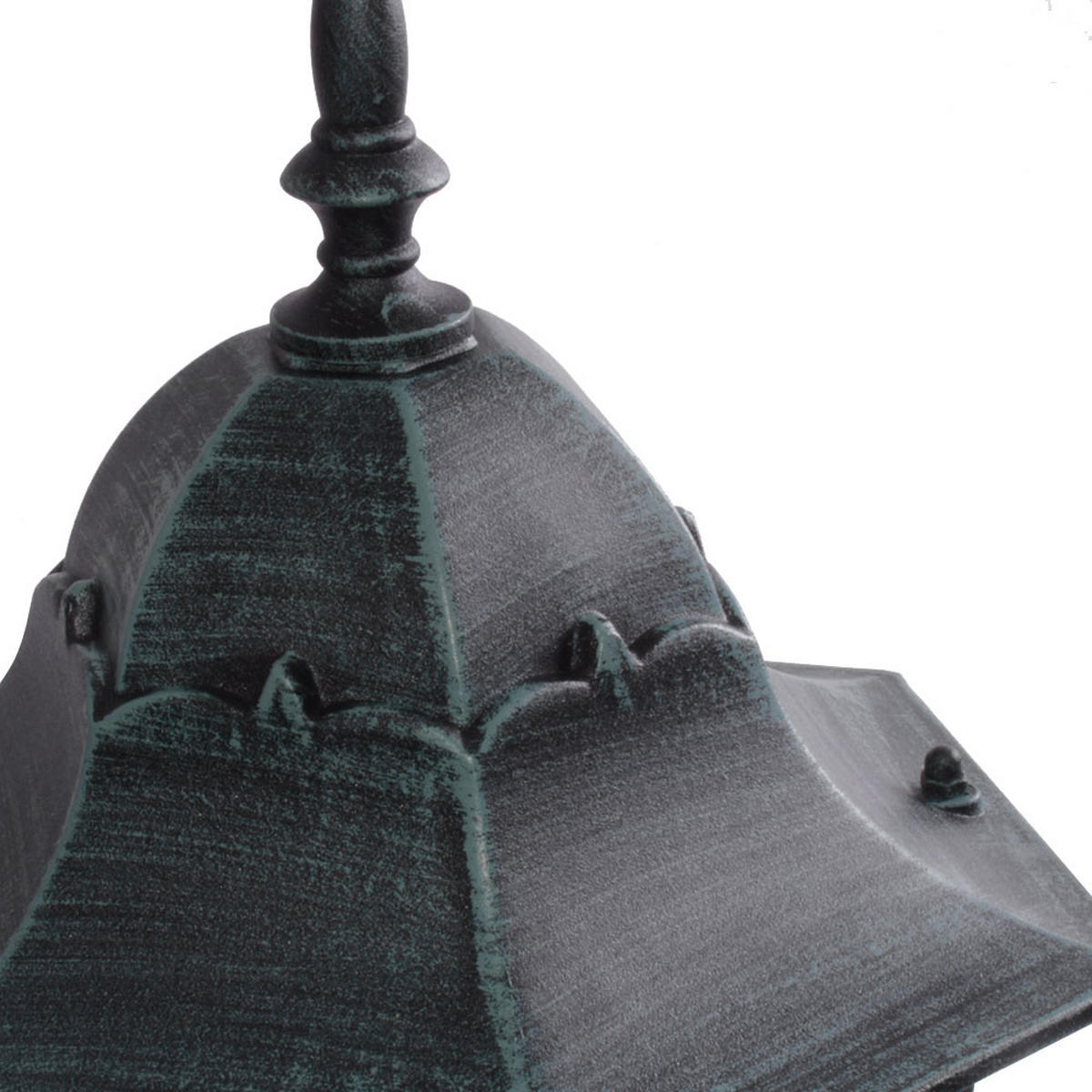 STEHLEUCHTE NORDERNEY Schwarz Rustikal 2er Set - Schwarz, Glas (23.5/23.5/120cm)