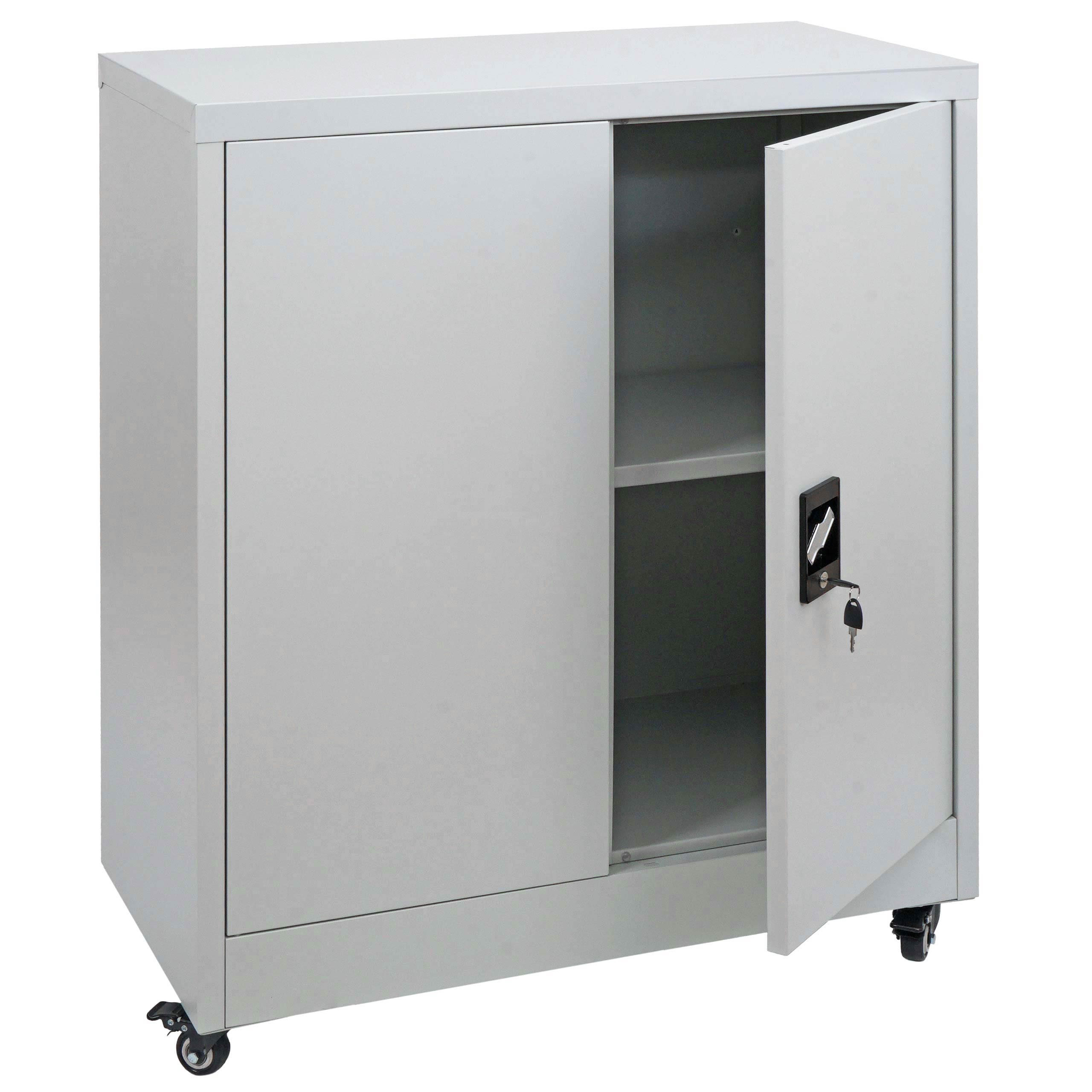 Proregal Aktenschrank Hellgrau 80x98x40 cm