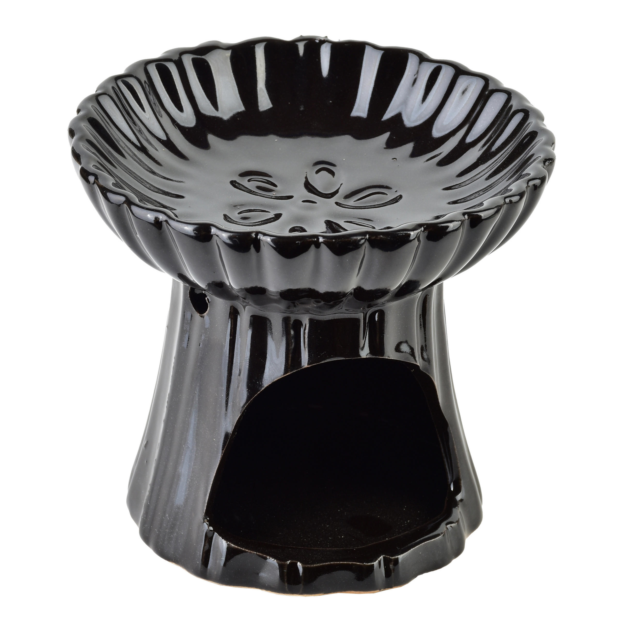 DUFTLAMPE Basic Schwarz 11/11.5/11.5 cm Keramik - Schwarz, Keramik (11.5cm) - Mondex