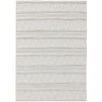 TEPPICH aus recyceltem Material Toni Ivory 200x300 cm - Beige, Textil (200/1cm) - KUNSTLOFT