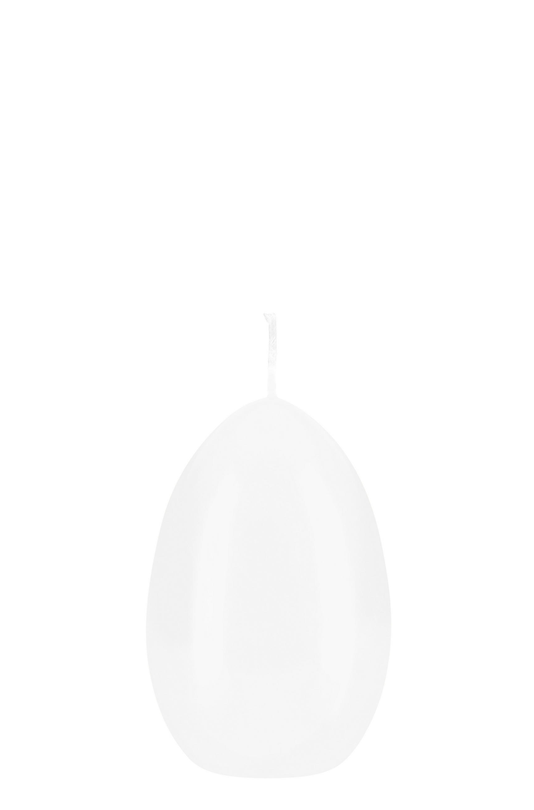 EIKERZEN Klarlack Weiß 90 x Ø 60 mm, 6 Stück - Weiß, Paraffin (6/9/9cm) - Kopschitz Kerzen