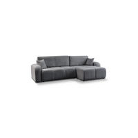 ECKSOFA MALIBU XL 275/150/87 cm Coral 80 - Anthrazit, Textil (275/150cm) - Lookway