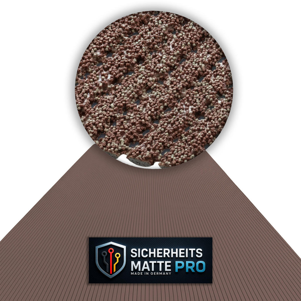 SICHERHEITSMATTE SafeStep PRO Terra 1,20 x 14,00 Meter - Terracotta, Kunststoff (120/1400cm) - Melius Vivere