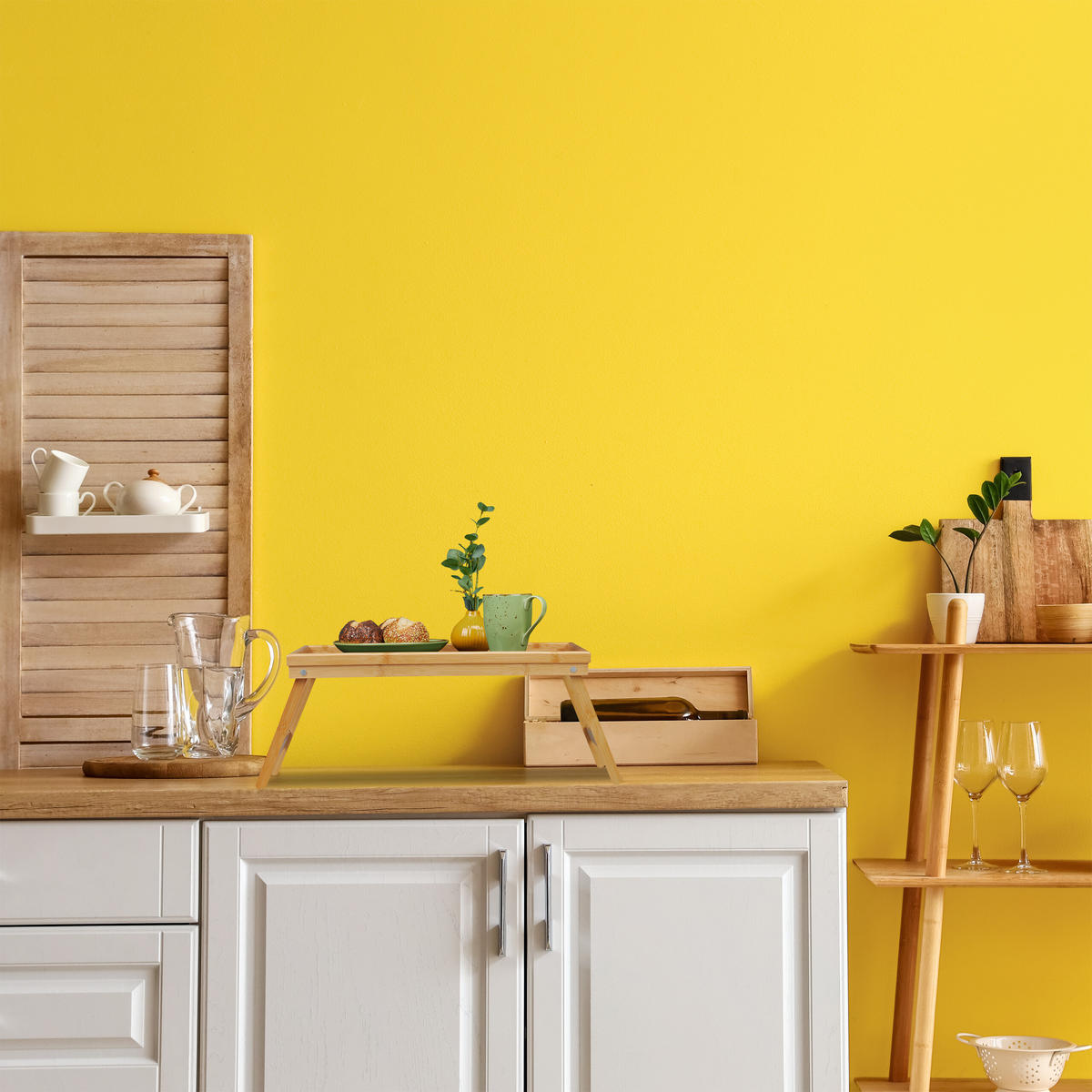 NOČNA mizica - svetlo rjava, leseni material/les - Relaxdays