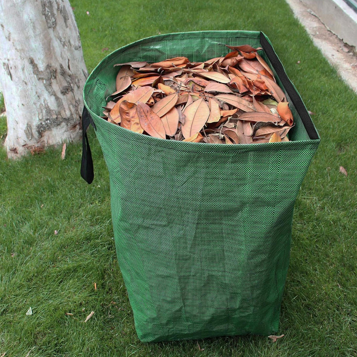 GARTENSACK 200L - Dunkelgrün, Kunststoff (56/76/43cm)