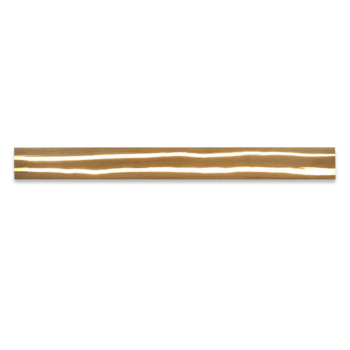LED-WANDLEUCHTE Glimmerlite 100/10/7 cm - Braun, Holz (10/7/100cm) - ZMH