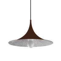 HÄNGELEUCHTE - Braun, Metall (33/33/16cm) - Lumicom