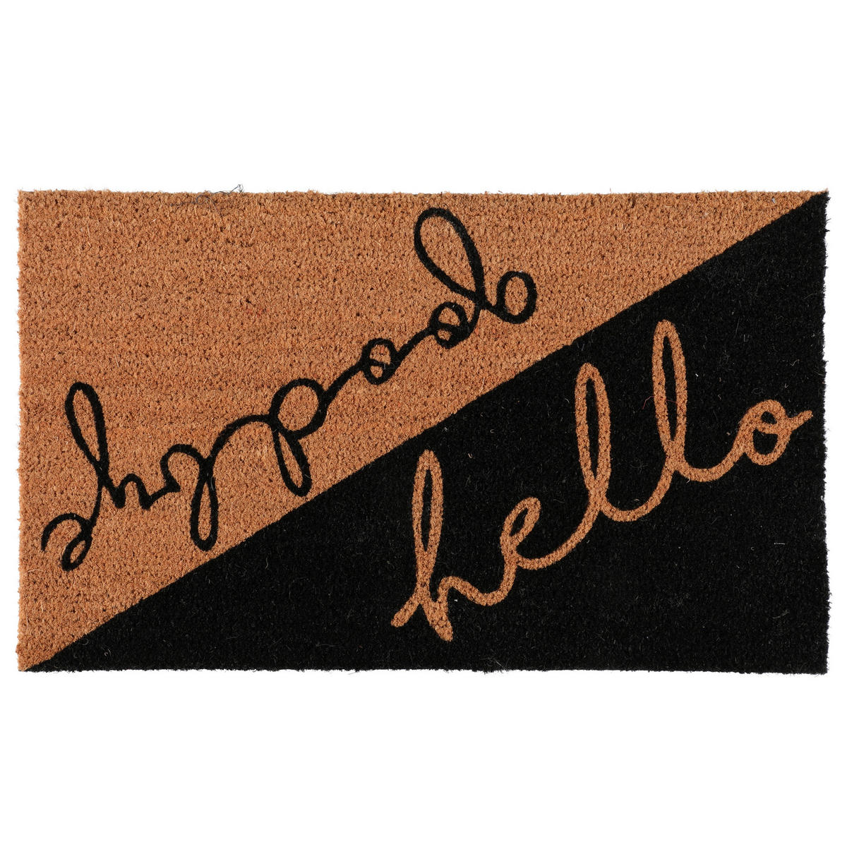 TÜRMATTE Hello 45/75 cm - Braun, Naturmaterialien (75/45cm)