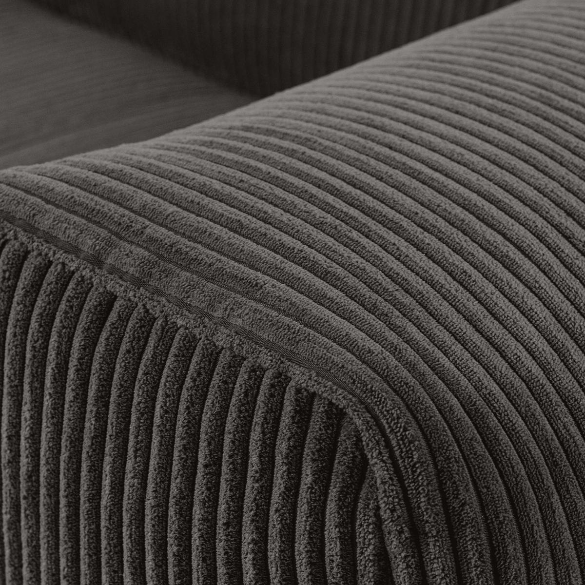SESSEL BUFFO , Grau - Grau, Textil (130/73/96cm) - KONSIMO®