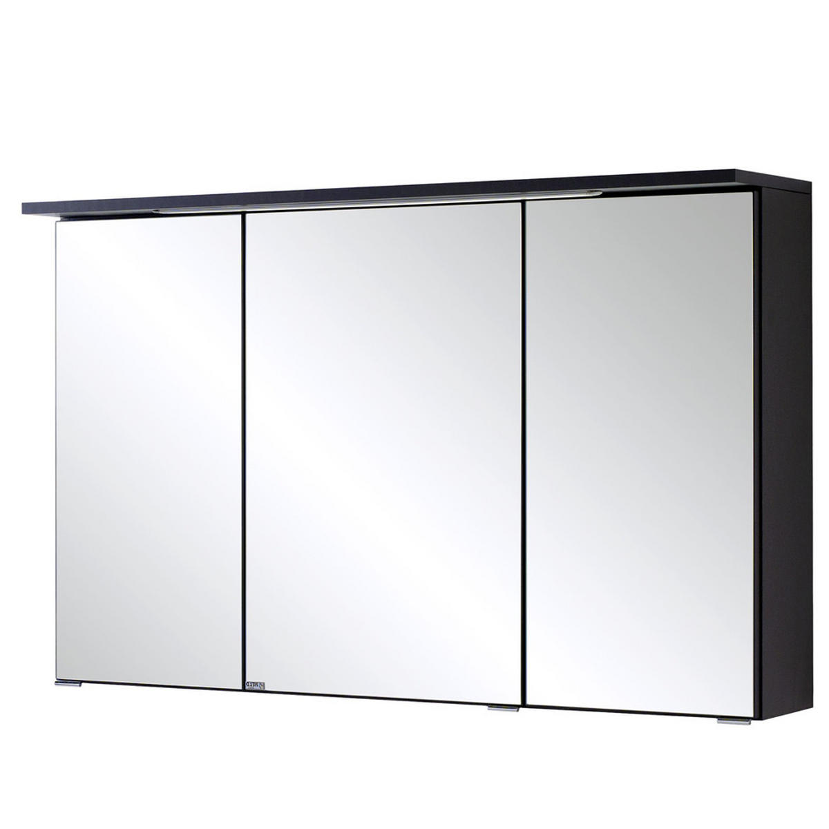 BADMÖBEL-SET 4-TLG. Florido-03 - Grau, Holzwerkstoff (210/200/47cm) - Lomado